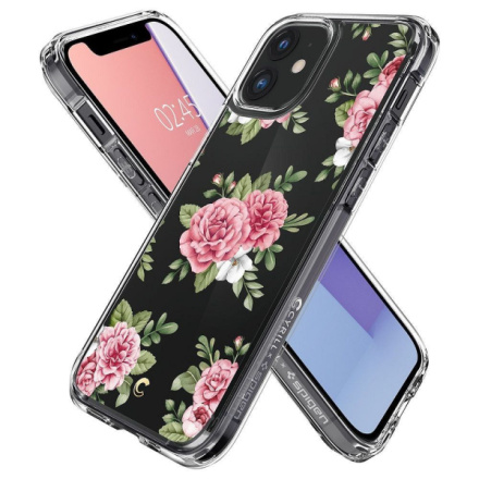 SPIGEN case Cyrill Cecile for IPHONE 12 MINI pink floral 442746