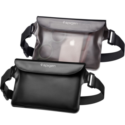 SPIGEN A620 Universal Waterproof waist bag 2-pack black 583029