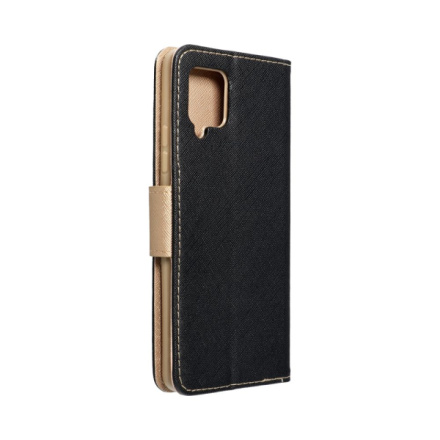 Fancy Book case for SAMSUNG A54 5G black / gold 586177