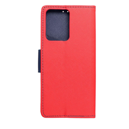 Fancy Book case for  XIAOMI Redmi NOTE 12 PRO 5G red / navy 591544
