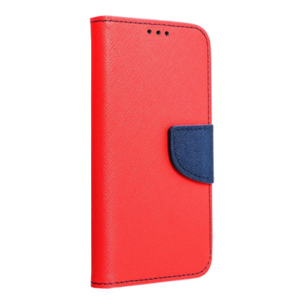 Fancy Book case for  XIAOMI Redmi NOTE 12 PRO PLUS 5G red / navy 591550
