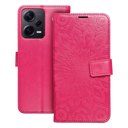 MEZZO Book case for XIAOMI Redmi NOTE 12 PRO 5G mandala magenta 592036