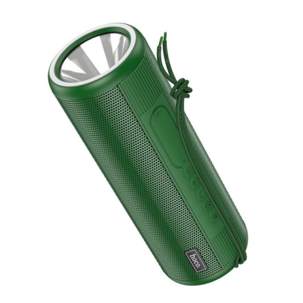 HOCO bluetooth / wireless speaker + flashlight Bora sports HC11 green 592860
