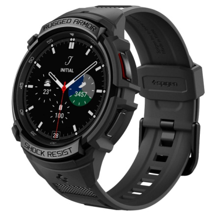 SPIGEN Rugged Armor ”PRO” case for SAMSUNG Galaxy Watch 6 Classic (43 MM) matte black 594484