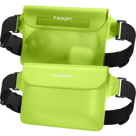 SPIGEN A620 Universal Waterproof Waist bag 2-PACK cactus green 594878