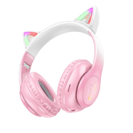 HOCO wireless bluetooth headphones W42 Cat Ear cherry blossom 594992