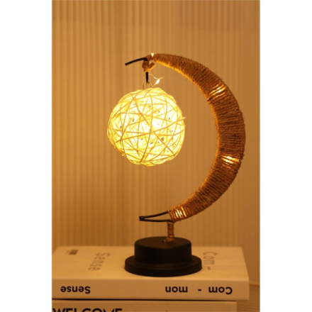Table lamp bedside Twirl Art Deco (version 1) EID 599551
