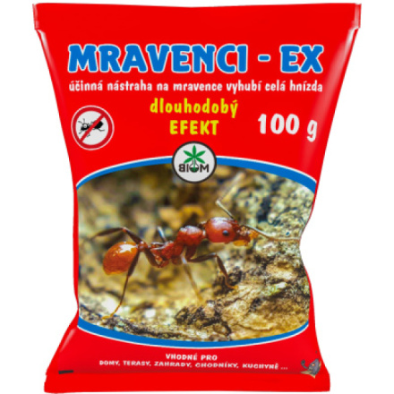Mravenci EX prášek nástraha na mravence, 100 g, 674440