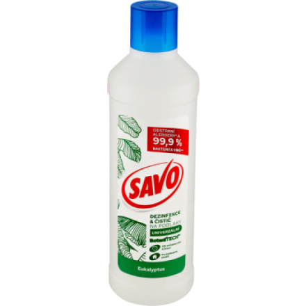 SAVO dezinfekce a čistič na podlahy BotaniTECH, 1 l