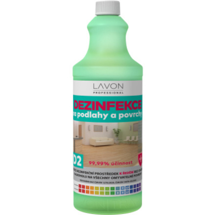 LAVON Professional Dezinfekce na podlahy a povrchy, 1 l