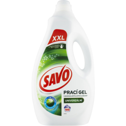 SAVO prací gel univerzální, 100 praní, 5 l