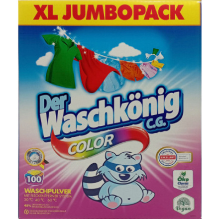 Waschkönig prací prášek Color, 100 praní, 6 kg