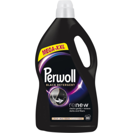 Perwoll prací gel Renew Black na černé a tmavé, 80 praní, 4000 ml