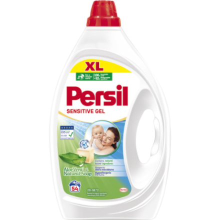 Persil Sensitive Gel prací gel pro miminka, 54 praní, 2,43 l