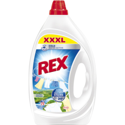Rex prací gel Amazonia Freshness 72 praní, 3,24 l
