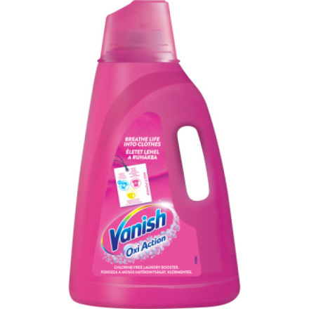 Vanish Oxi Action tekutý odstraňovač skvrn, 3 l