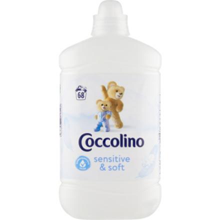 Coccolino aviváž pro miminka White Sensitive 68 praní, 1,7 l