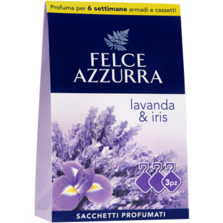 Felce Azzurra vonné sáčky Lavanda & Iris, 3 ks