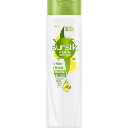 Sunsilk šampon se zeleným čajem a citronem pro mastné vlasy, 250 ml