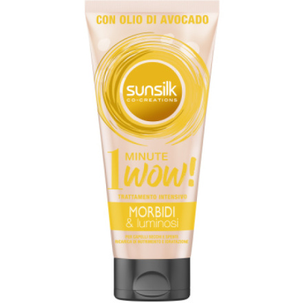 Sunsilk maska pro suché vlasy Morbidi E Luminosi 1 Minute Wow, 180 ml