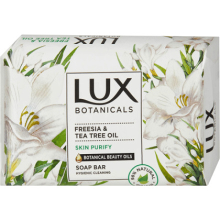 Lux Botanicals tuhé mýdlo Frézie & Tea Tree, 90 g