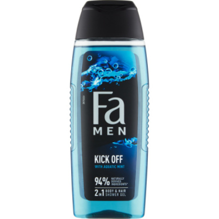 Fa Men sprchový gel 2v1 Kick Off na tělo i vlasy, 250 ml