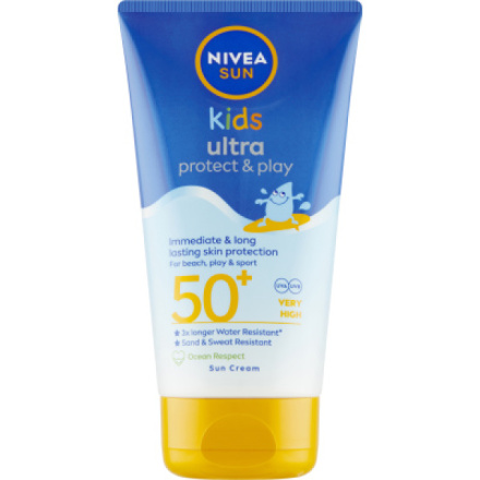 Nivea Sun OF 50+ Ultra Protect dětské mléko na opalování, 150 ml
