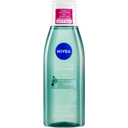 Nivea Derma Skin Clear čisticí pleťová voda, 200 ml