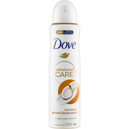Dove Advanced Care Kokos antiperspirant sprej, 150 ml deospray