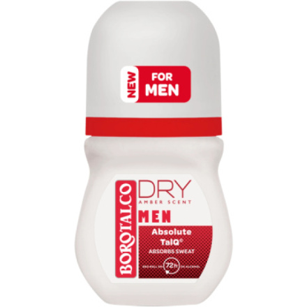 Borotalco Men deodorant roll-on Dry Amber, 150 ml