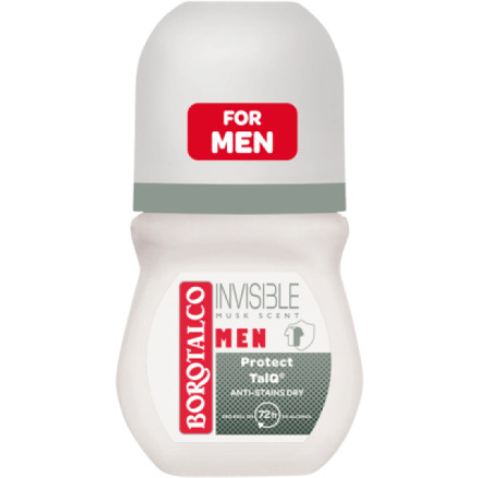 Borotalco Men deodorant roll-on Invisible Musk, 150 ml