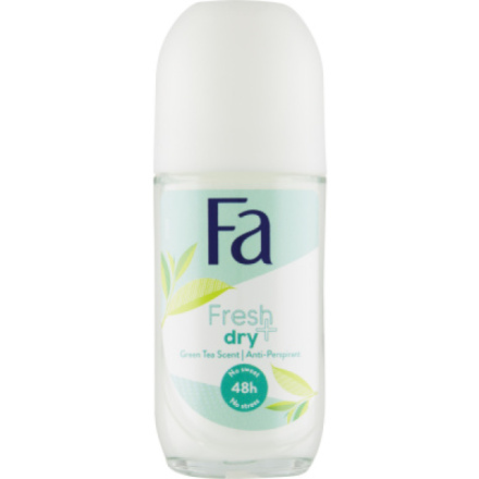 Fa kuličkový antiperspirant Fresh+Dry Green Tea, 50 ml
