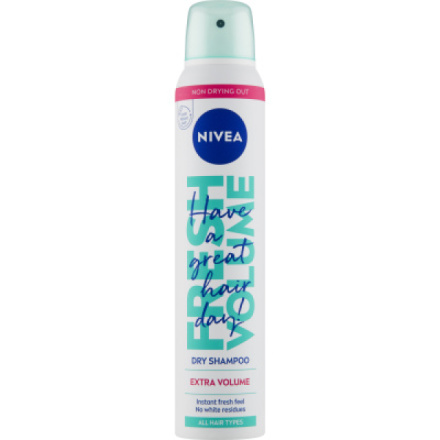 Nivea Fresh suchý šampon pro světlejší tón vlasů, 200 ml