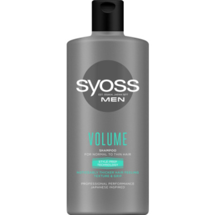 Syoss Men Volume šampon pro normální až slabé vlasy, 440 ml