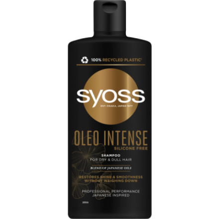 Syoss Oleo Intense šampon na suché a matné vlasy, 440 ml