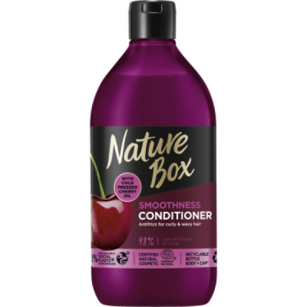 Nature Box Cherry Oil balzám pro nepoddajné vlasy, 385 ml