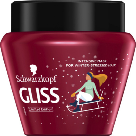 Schwarzkopf Gliss maska Winter Repair intenzivní pro zimou namáhané vlasy, 300 ml