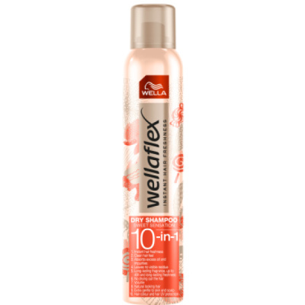 Wellaflex suchý šampon Sweet Sensation, 180 ml