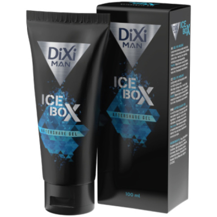 DiXi MAN gel po holení ICE BOX, 100 ml