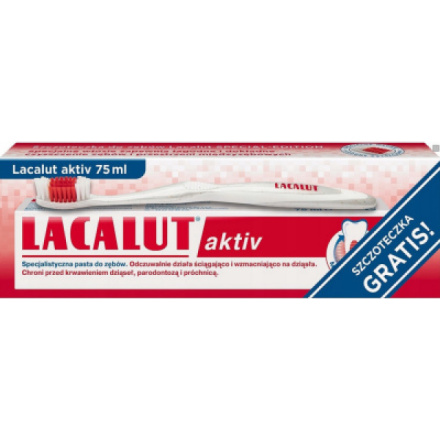 Lacalut zubní pasta Aktiv, 75ml