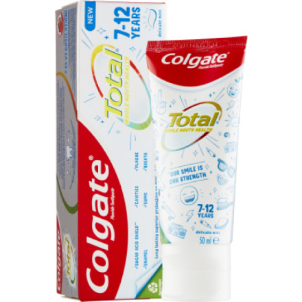 Colgate zubní pasta Total Junior 7-12 let, 50 ml