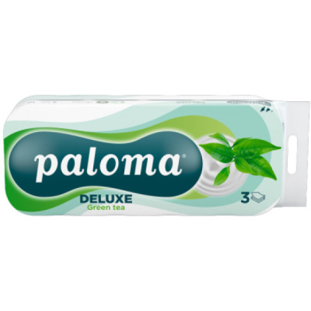 Paloma 3vrstvý toaletní papír Green Tea, 10 rolí