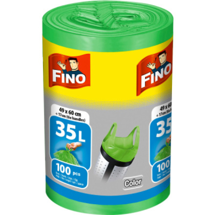 Fino Color pytle do odpadkového koše, 35 l, 8µm, 100 ks