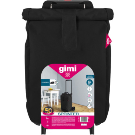 GIMI Sprinter, nákupní taška černá, 50 l