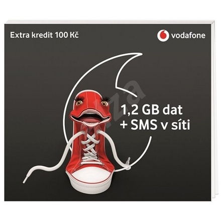 Vodafone datová karta - 1,2 GB dat