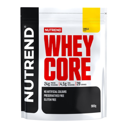 Nutrend WHEY CORE 900 g, vanilka VS-041-900-VA