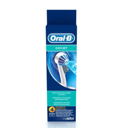 Oral-B ED 17-4 OxyJet Náhradní trysky pro ústní sprchu, 4 ks 1011003040