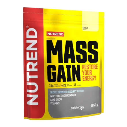 Nutrend MASS GAIN 1050 g, vanilka VS-052-1050-VA