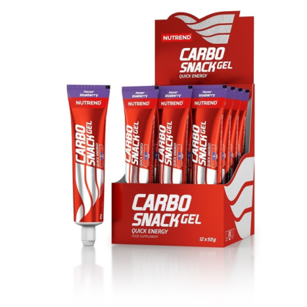 Nutrend CARBOSNACK tuba 50 g, borůvka VG-001-50-BO-DE