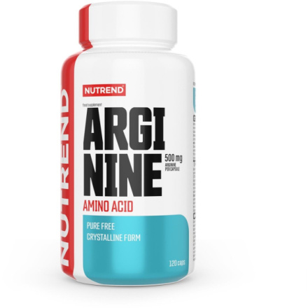 Nutrend ARGININE Aminokyselina L-arginin, 120 kapslí VR-038-120-xx